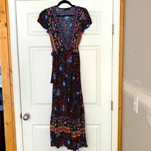 Bohemian Wrap Dress